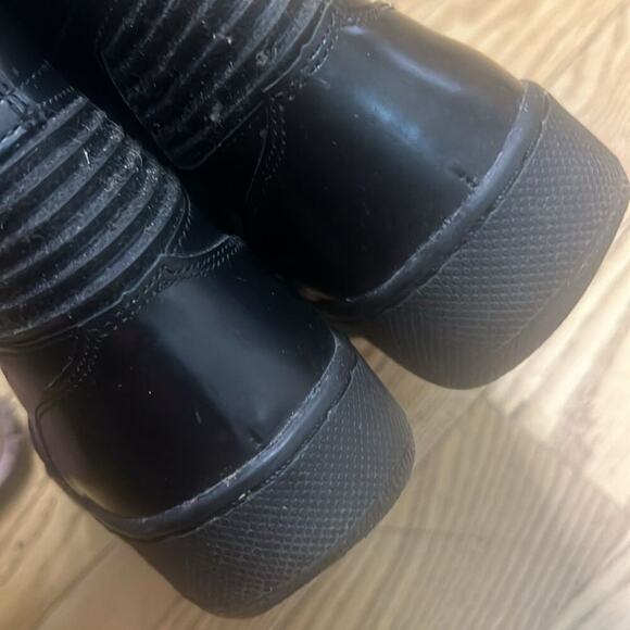 LIMI FEU PATENT LEATHER LACEUP SHOES BOOTS SIZE 7 - Picture 4 of 7